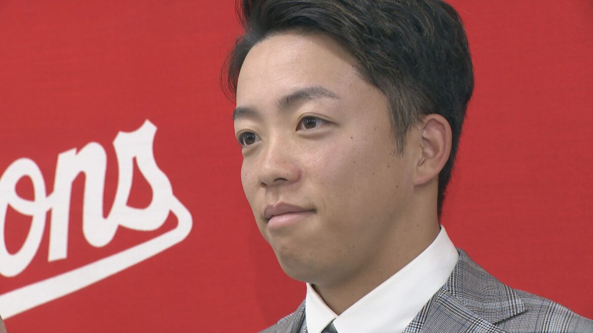 ドラゴンズの岡林勇希選手（23） 年俸大幅アップ!推定1億5000万円でサイン 一般女性との結婚も発表 上がった年俸の使い道は【会見一問一答】（CBCテレビ） - Yahoo!ニュース