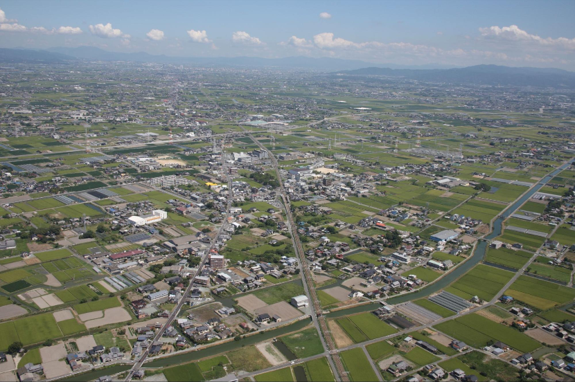 往路でお弁当を届けて復路でわかめをスーパーへ届けた約17kmの自律飛行