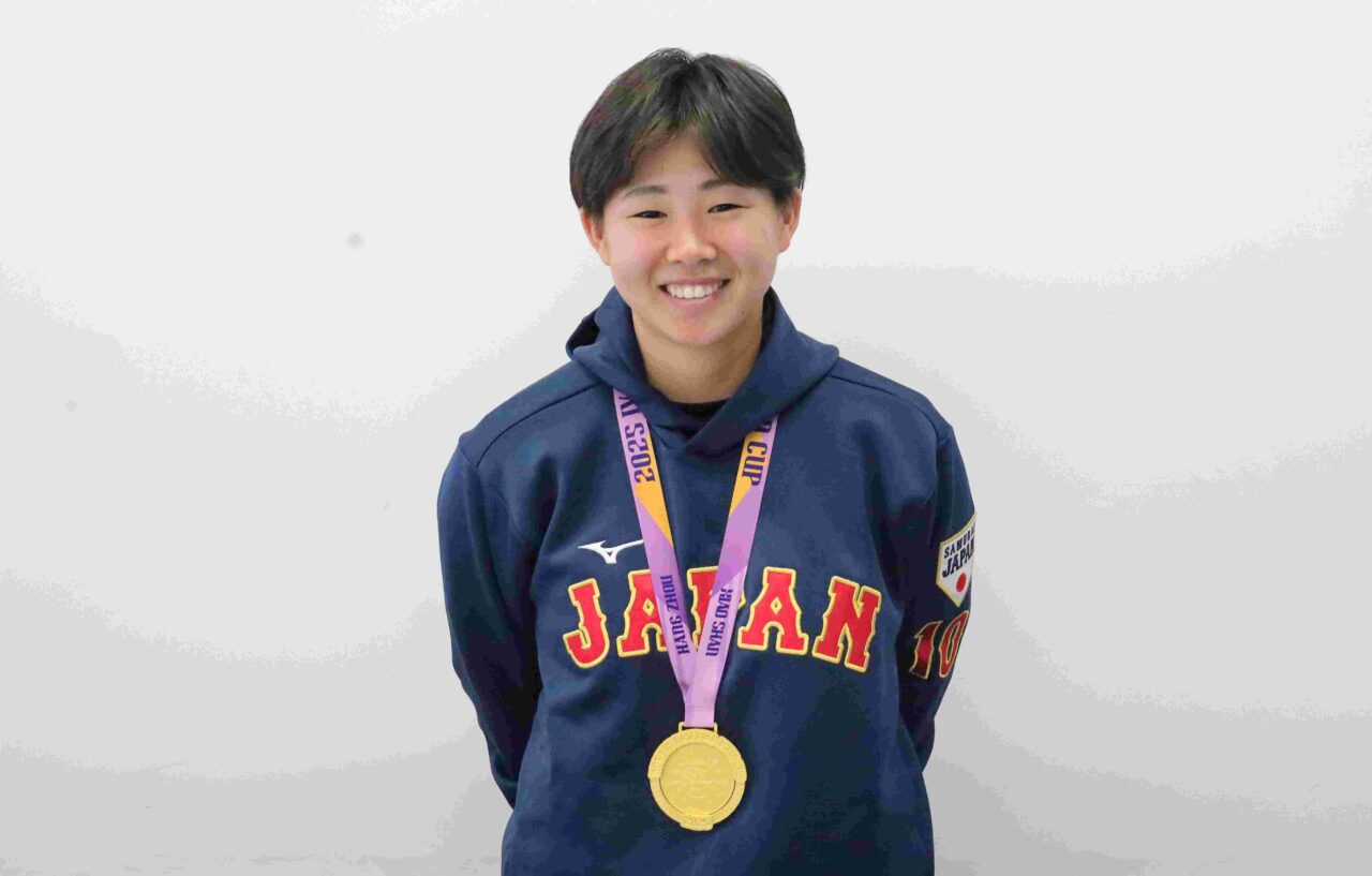 山本一花（体育学部４年、大阪・履正社高校）
【大阪体育大学】