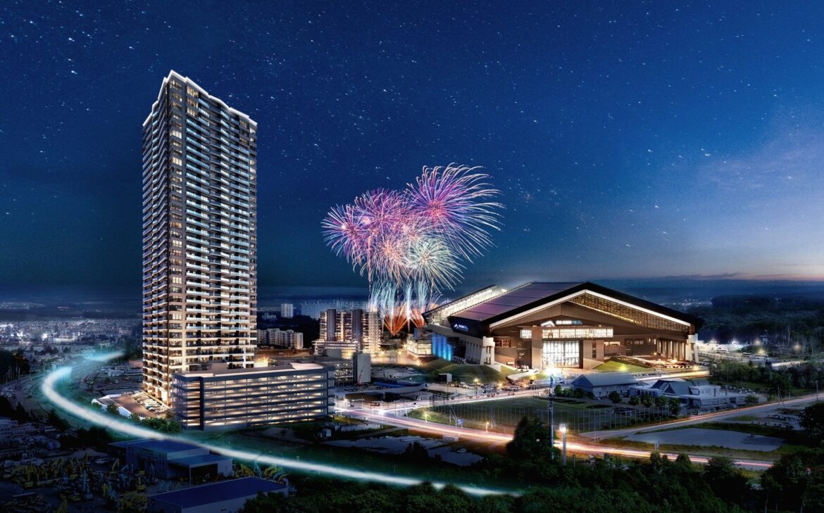 「ES CON FIELD HOKKAIDO」近接の分譲レジデンス誕生『(仮称)北広島市新駅タワープロジェクト』2028年完成に向けて着工 | 株式会社エスコンのプレスリリース 「ES CON FIELD HOKKAIDO」近接の分譲レジデンス誕生『(仮称)北広島市新駅タワープロジェクト』2028年完成に向けて着工 | 株式会社エスコンのプレスリリース