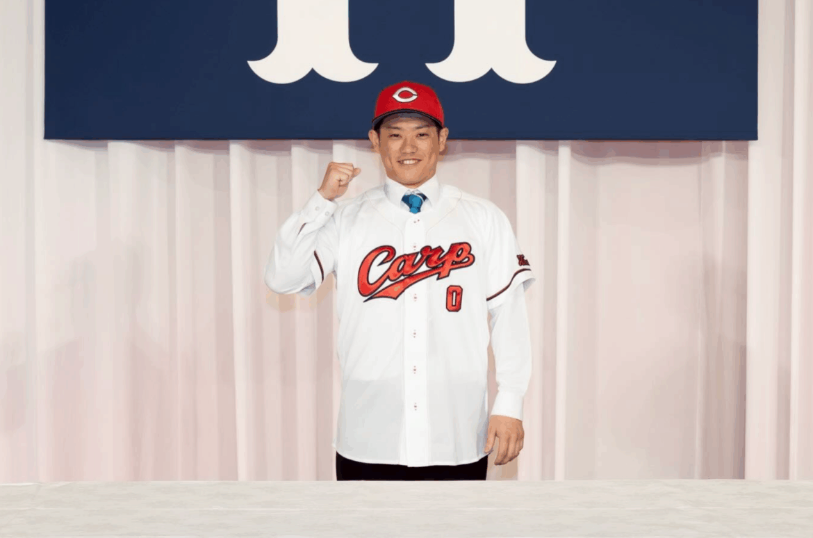 広島ドラ3勝田成が入団報告 「これからの呼び名は〇〇〇で」 | 話題の投稿 | スポーツブル (スポブル) 広島ドラ3勝田成が入団報告 「これからの呼び名は〇〇〇で」 | 話題の投稿 | スポーツブル (スポブル)