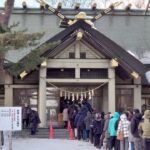 江別神社初詣