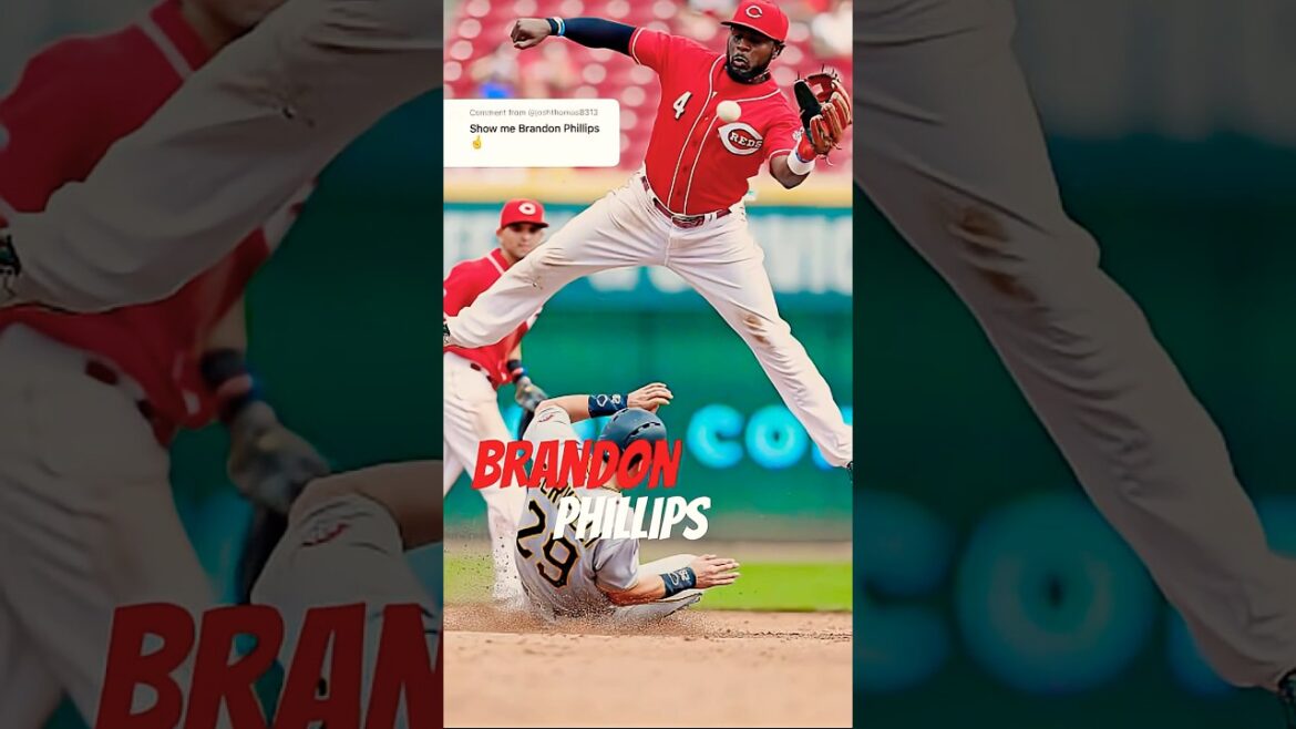 Screw it… Brandon Phillips highlights 🔥#mlb #highlights #reds #edit #brandonphillips #mlb2025 #cold