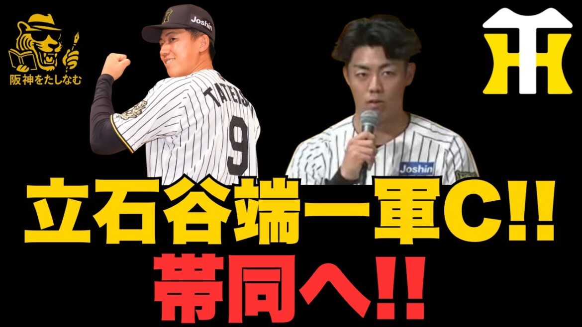 小谷野コーチに任せる‼️立石、谷端ゴールデンルーキーが一軍キャンプへ‼️#阪神タイガース #阪神　新外国人＃新外国人候補　2026#デバニー＃ルーカス＃モレッタ＃立石 正広＃谷端 将伍＃伏見 寅威
