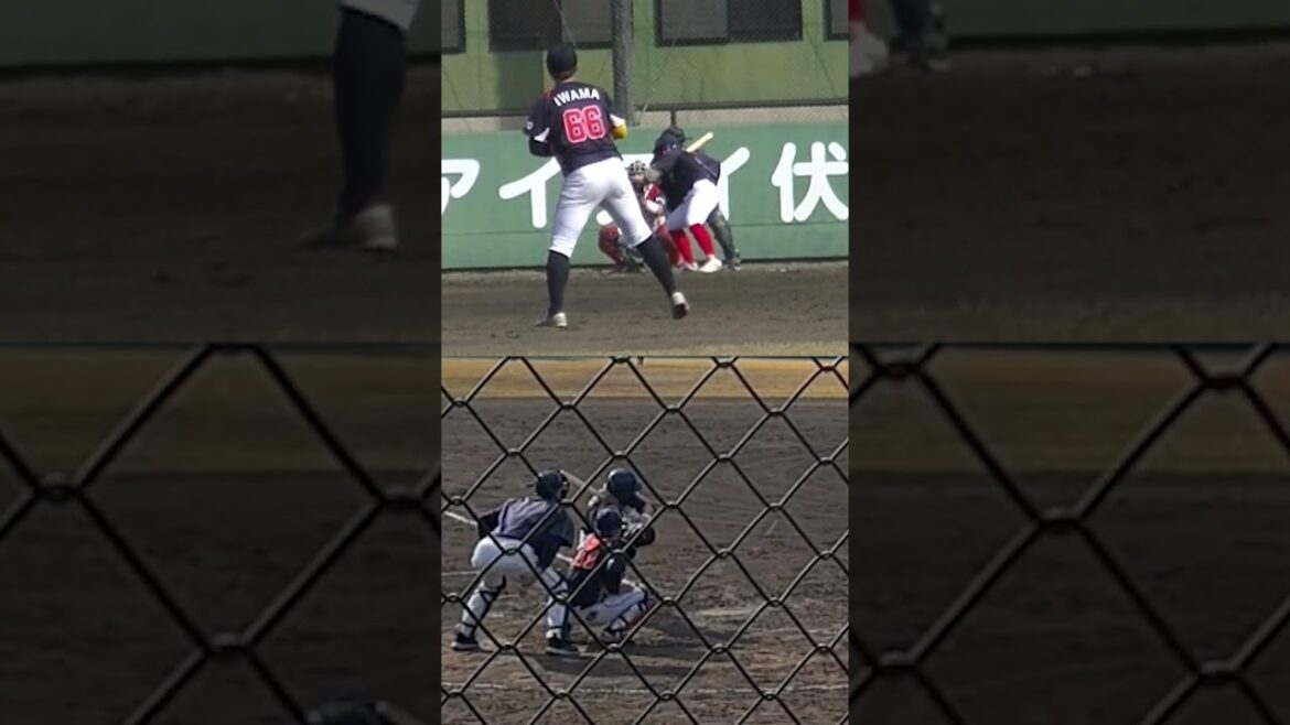 この日2本目の安打2画面　#shorts #baseball #野球  #バッティング #野球のミカタ #打撃探究部屋