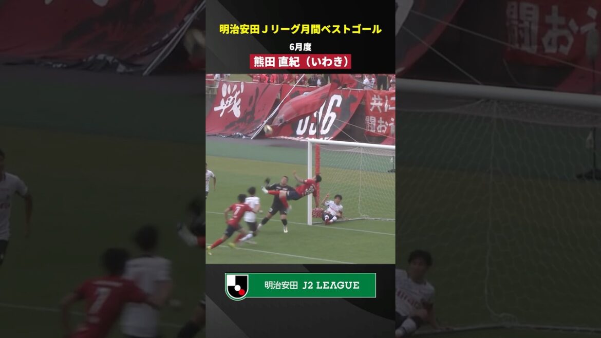 【Ｊ２ゴラッソ集】2025明治安田Ｊ２リーグ 前半戦の月間ベストゴールをプレイバック！