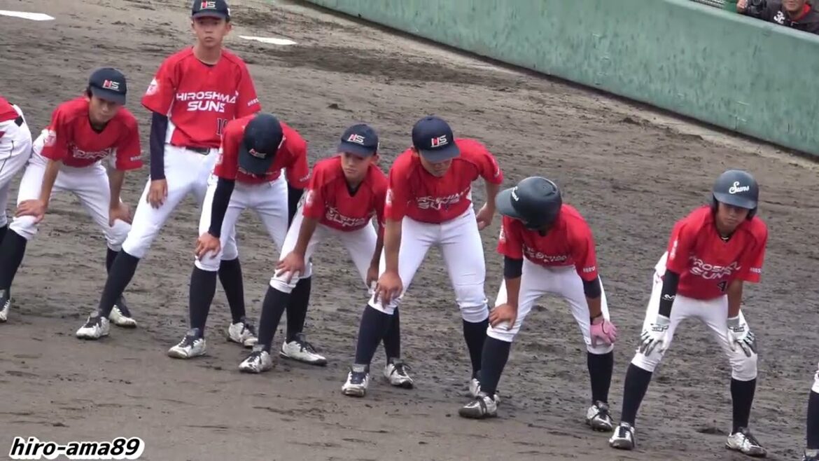 広島サンズ  対  東朋ライオンズ   《全日本少年軟式野球大会 ENEOS トーナメント》【広島県決勝大会・準々決勝１試合目】【中学軟式ほぼフル動画】