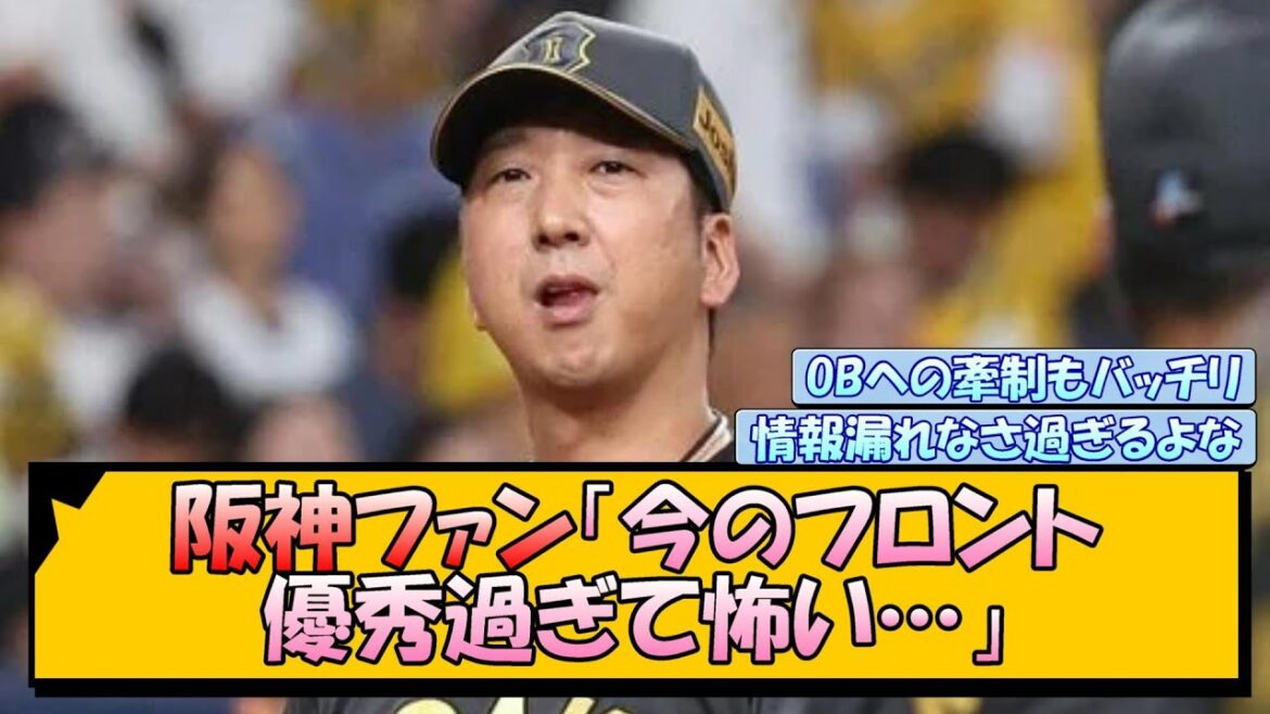阪神ファン「今のフロント優秀過ぎて怖い…」