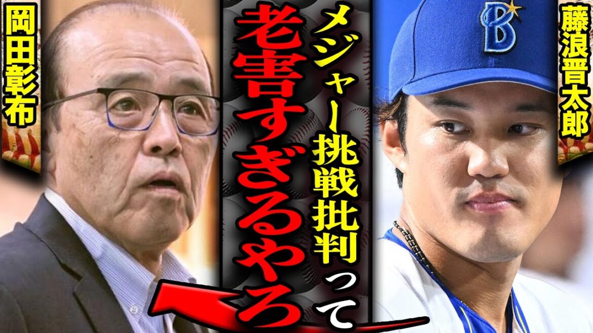 藤浪晋太郎が岡田彰布に苦言…メジャー挑戦を”恥”と指摘された自身の過去に赤裸々本音吐露、阪神時代の苦境の日々に言葉を失う【プロ野球】 藤浪晋太郎が岡田彰布に苦言…メジャー挑戦を”恥”と指摘された自身の過去に赤裸々本音吐露、阪神時代の苦境の日々に言葉を失う【プロ野球】