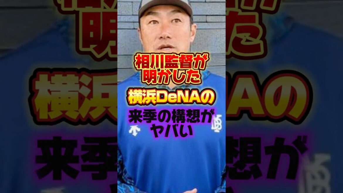 相川監督が明かした横浜DeNAの来季の構想がヤバい #プロ野球 #野球 #shorts
