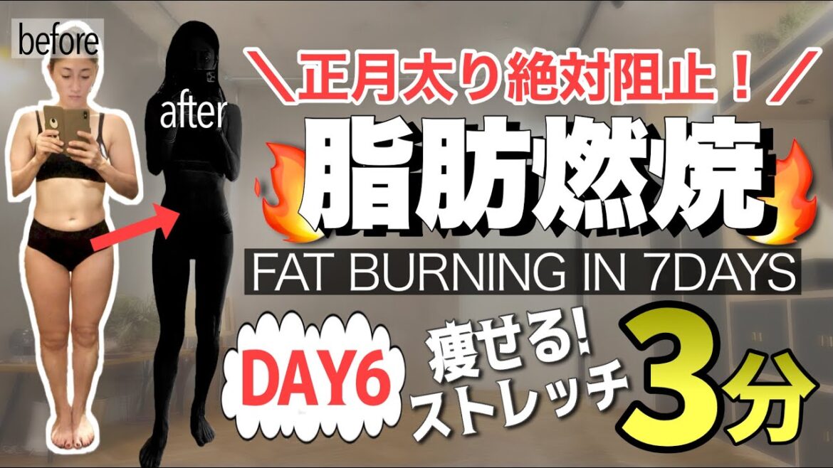 #1574 正月太りの原因を根こそぎ排出！痩せルーティンを完成させる「デトックス」ストレッチ/年末年始太らず過ごそう企画6日目