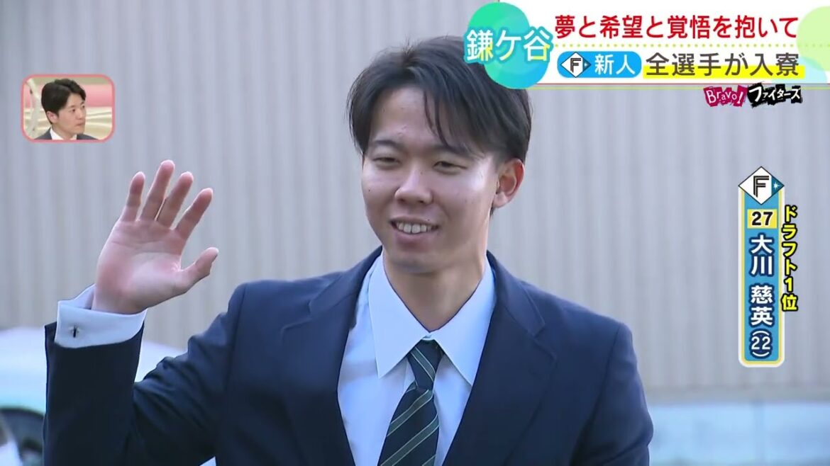 【ファイターズ】寮にぬいぐるみ！？日本ハムの新人選手が入寮で持ってきたモノとは！？｜大川慈英投手｜エドポロケイン選手｜大塚瑠晏選手｜半田南斗選手｜藤森海斗選手｜常谷拓輝選手｜横山永遠投手