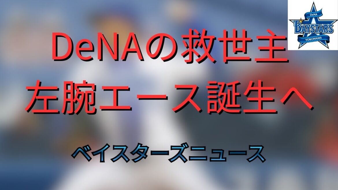 【DeNA】左腕不足のベイスターズを救う！来季のローテーションを掴め！【ベイスターズニュース】