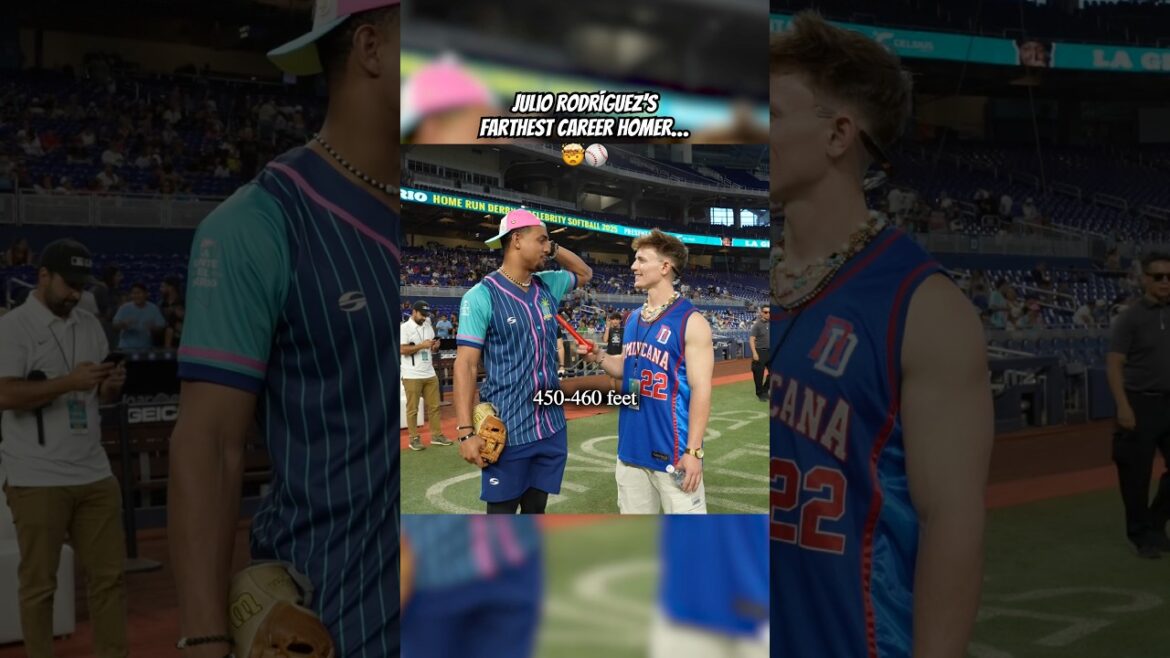 フリオ・ロドリゲスの史上最長ホームラン…🚀⚾️🤯 #shorts