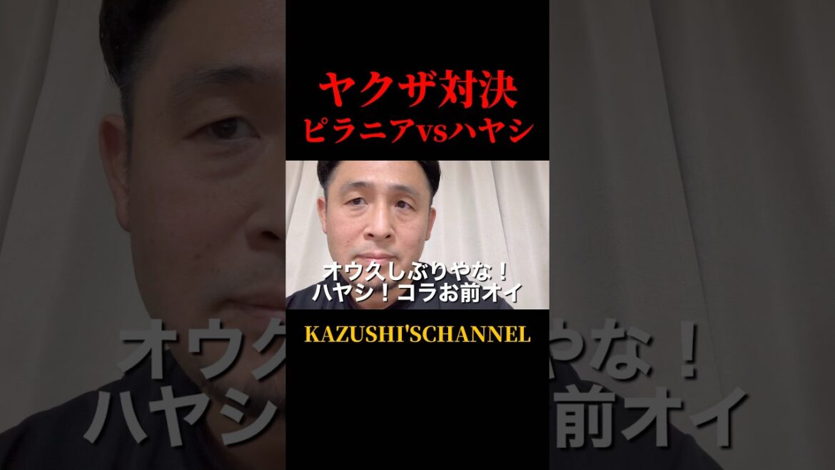 ピラニアvsハヤシ #shorts #shortvideo #youtubeshorts