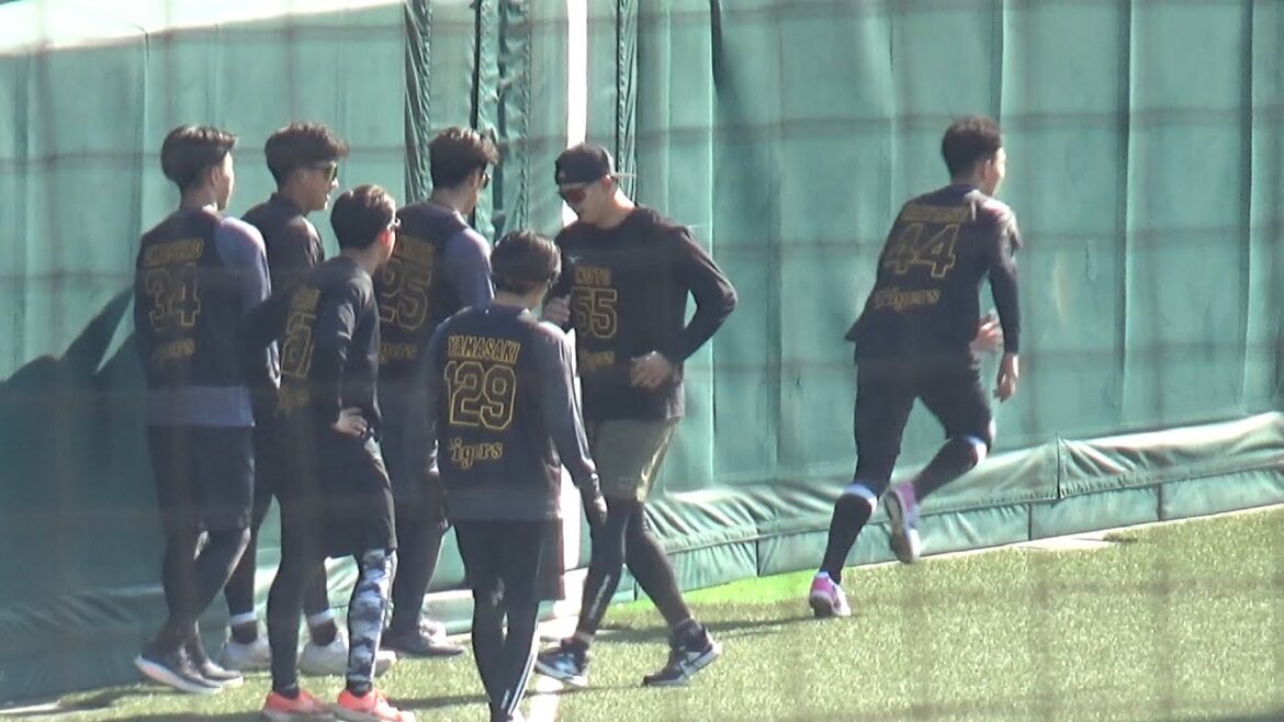 【山﨑照英選手速えぇ！】終わらないダッシュ地獄！エンドレスダッシュ！！フレッシュなルーキーたちもバテバテになるきつさ！【阪神新人合同自主トレ】2026.1.7