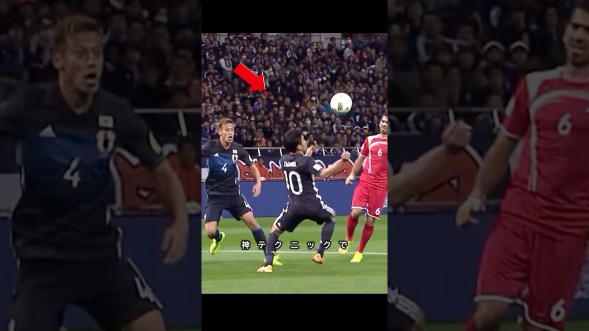 凄技だ！日本代表の香川真司と本田圭佑の神テクと岡崎慎司の執念でシリアを圧倒した日！ #サッカー
