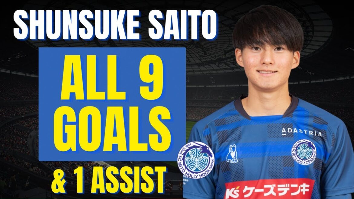 Shunsuke Saito - ALL 9 GOALS & ASSISTS FOR MITO HOLLYHOCK | Skills & Highlights