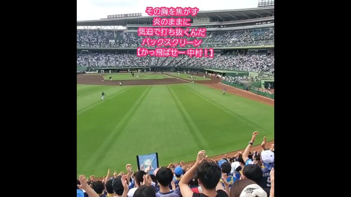 20250601　試合前から流れる！【中村剛也 応援歌】#shorts　埼玉西武ﾗｲｵﾝｽﾞ@ほっともっとﾌｨｰﾙﾄﾞ神戸･ﾚﾌﾄ外野