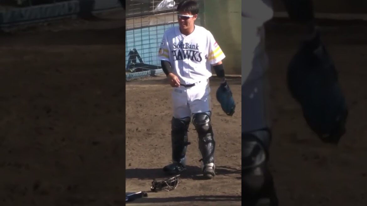 ホークス #牧原巧汰 、キャンプの洗礼、徹底的に鍛える！