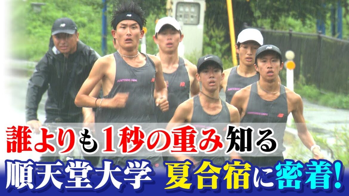 【第102回箱根駅伝】順天堂大学|「1秒の重み」を胸に大雨の中で激走!箱根駅伝へ…夏合宿に密着 【第102回箱根駅伝】順天堂大学|「1秒の重み」を胸に大雨の中で激走!箱根駅伝へ...夏合宿に密着