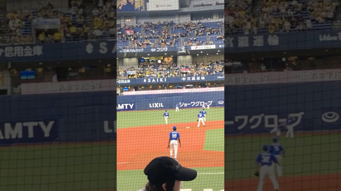 駿太のレーザービーム ノック 後藤駿太 引退 #中日ドラゴンズ #オリックスバファローズ #後藤駿太 #駿太 #short動画 #プロ野球 #野球 #甲子園 #野球