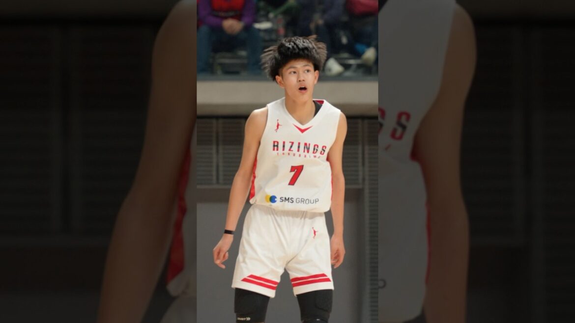 【中学バスケ】止まらないシュートの雨！世代No.1スコアラーぶりを発揮！RIZINGS徳島#7 平岡 泰介（3年｜190cm）｜京王 Jr.ウインターカップ2025-26