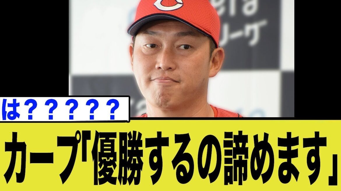 ベテラン激減!カープ「優勝放棄」宣言の裏側…新井監督4年目・日ハム方式の【致命的欠陥】とは ベテラン激減!カープ「優勝放棄」宣言の裏側…新井監督4年目・日ハム方式の【致命的欠陥】とは