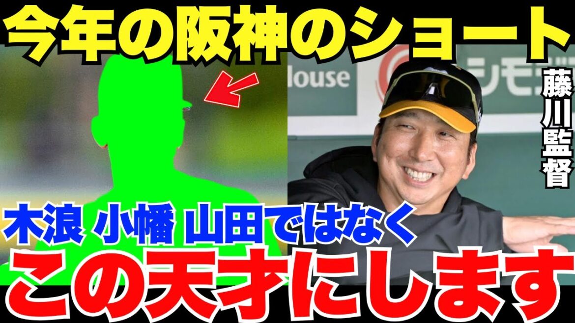 阪神に天才ショートが現る！今年こそショート固定で日本一へ