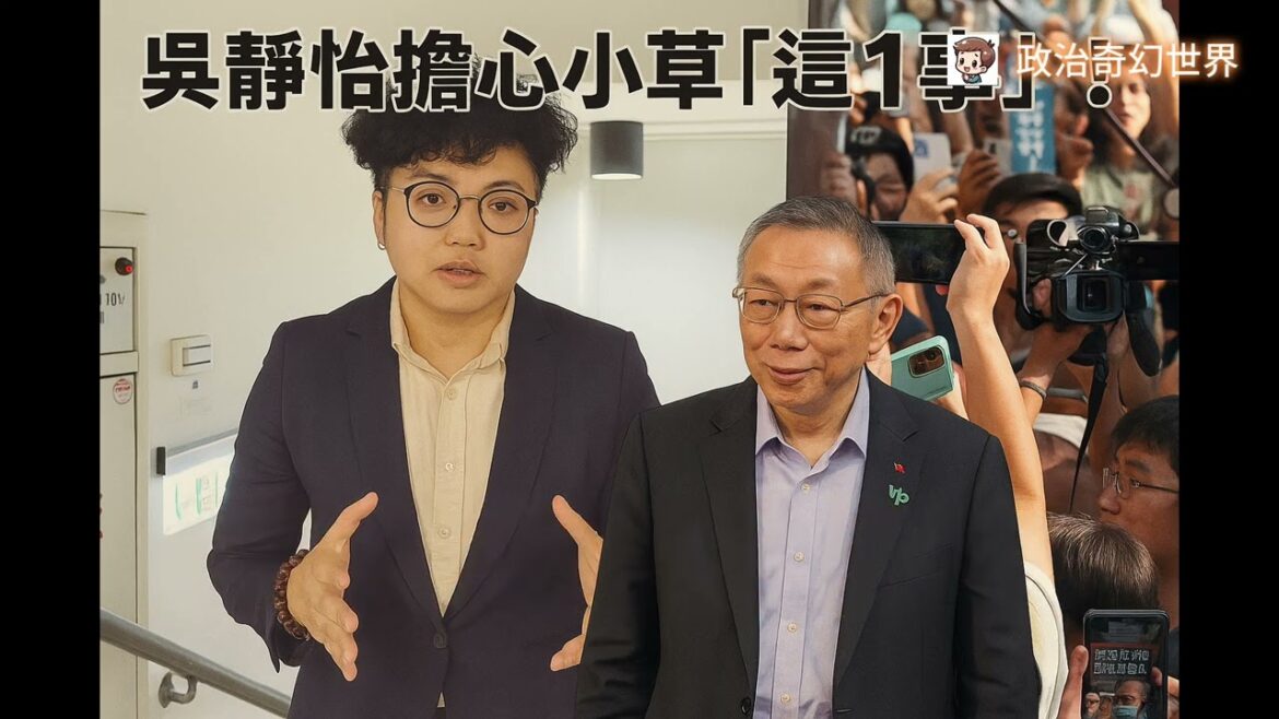 柯文哲交保撤銷！ 吳靜怡擔心小草「這1事」：這週末是關鍵！藍白政客掩飾弊案，轉移焦點，恐成台灣民主制度的破口