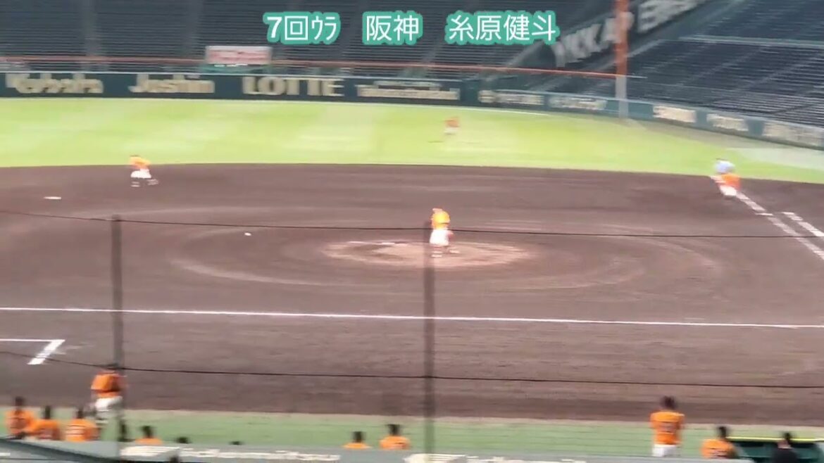 20240629　女子いや女子野球でも愛される【糸原健斗 ﾋｯﾃｨﾝｸﾞﾏｰﾁ】　7回ｳﾗ　阪神ﾀｲｶﾞｰｽ@阪神甲子園球場［女子野球 ﾄﾞﾘｰﾑﾏｯﾁ］