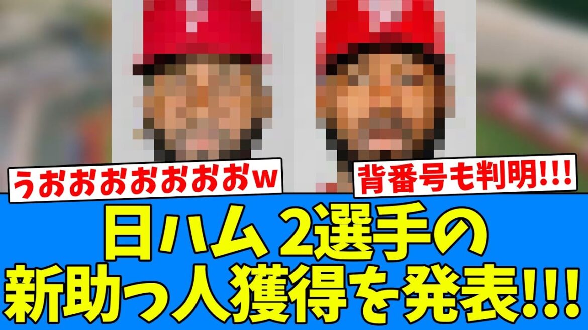 【朗報】日ハム、2選手の新外国人獲得を発表する!!!