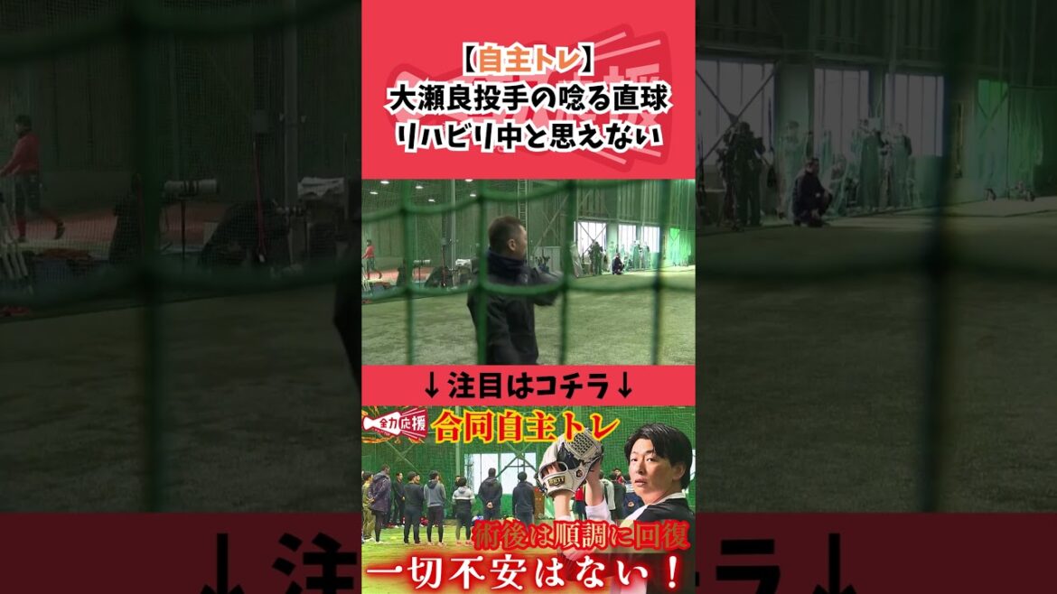 【大瀬良大地】リハビリ中とは思えない!!ミットを鳴らす音がすごい!【球団認定】カープ全力応援チャンネル 【大瀬良大地】リハビリ中とは思えない!!ミットを鳴らす音がすごい!【球団認定】カープ全力応援チャンネル