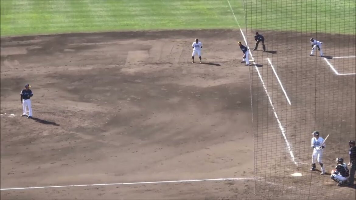 岩井俊介 vs 渡邉陸（ホークス2025春季キャンプ・紅白戦）