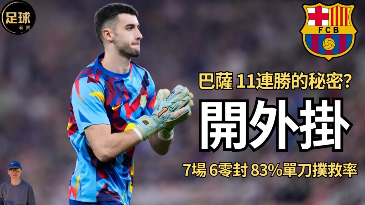 巴薩 開了外掛 到底有多逆天？門神Garcia 7場6零封 83%單刀撲救率(足球新聞 第387期 深度)