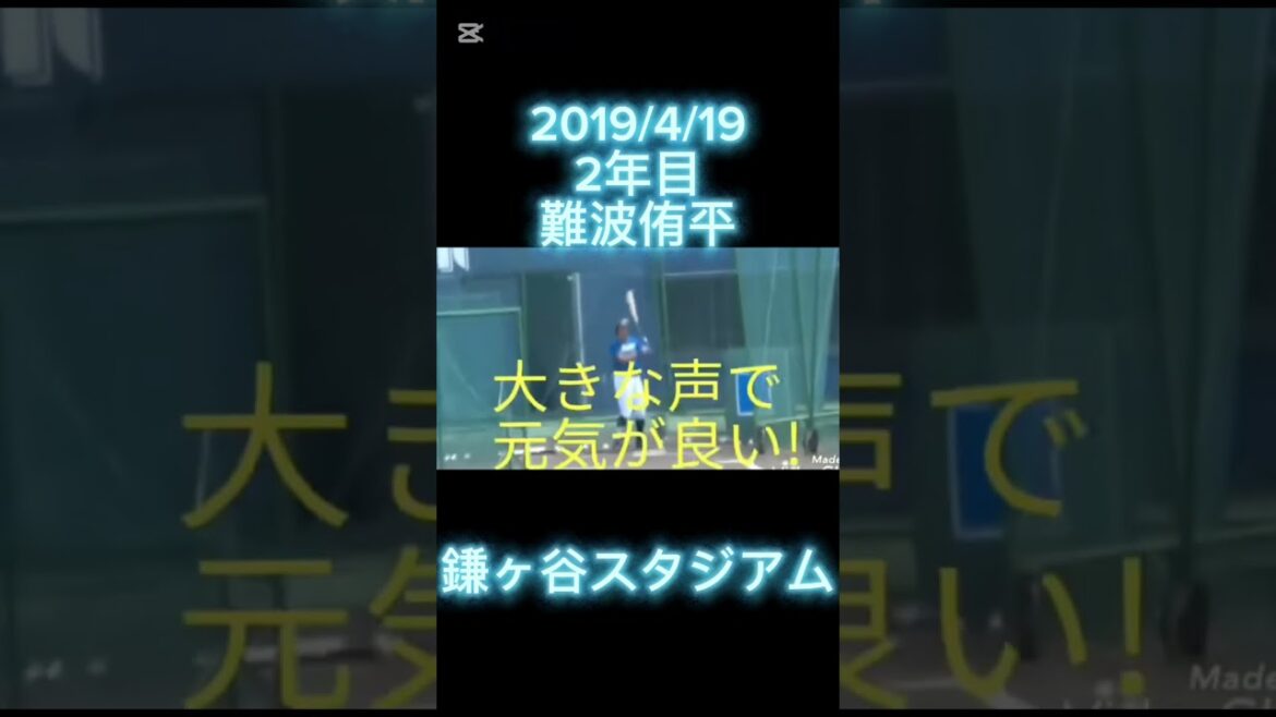 【FIGHTERS】7年前です 2年目の難波侑平選手と清宮幸太郎選手 #shorts #日本ハム #ファイターズ #プロ野球