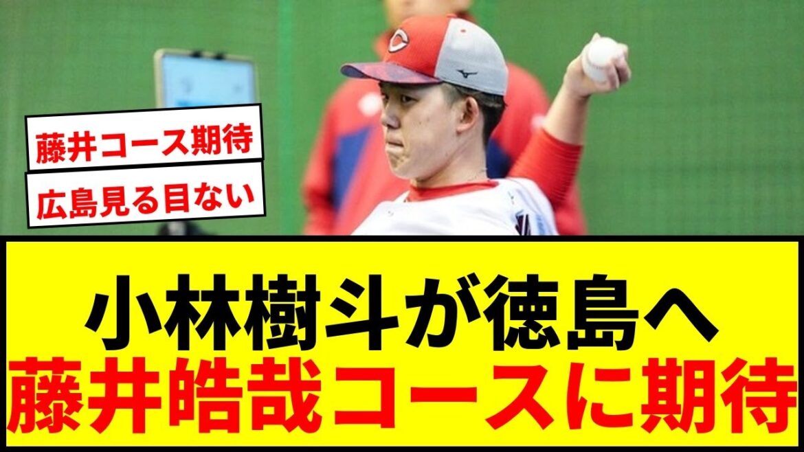 【速報】小林樹斗、戦力外から独立リーグ徳島へ移籍決定!ファン「藤井皓哉コース」に期待の声 【速報】小林樹斗、戦力外から独立リーグ徳島へ移籍決定!ファン「藤井皓哉コース」に期待の声