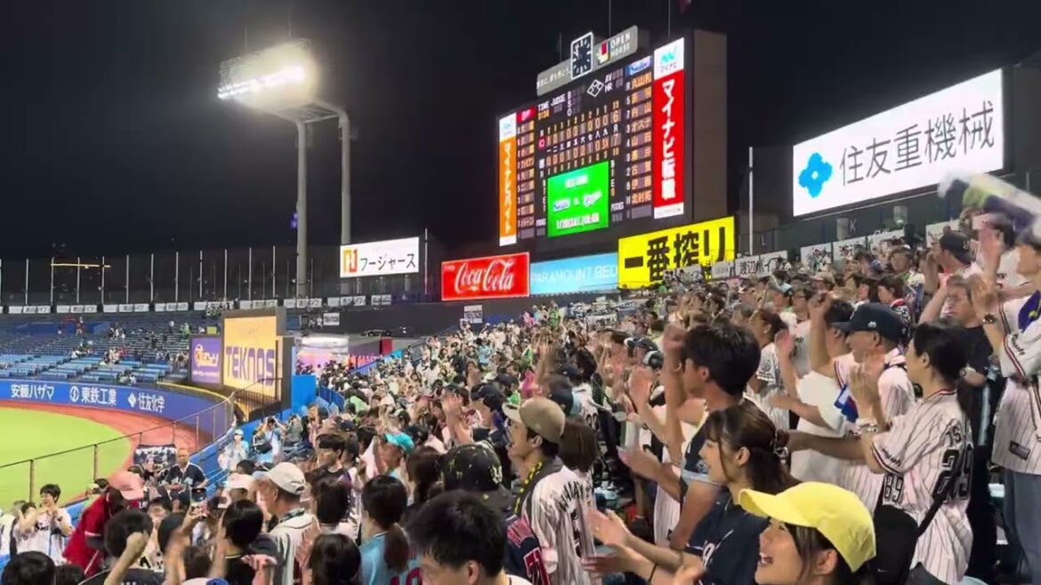 【赤羽サヨナラ3ランの試合】二次会 1-9→山田哲人→夏祭り→赤羽 東京ヤクルトスワローズ 20250721