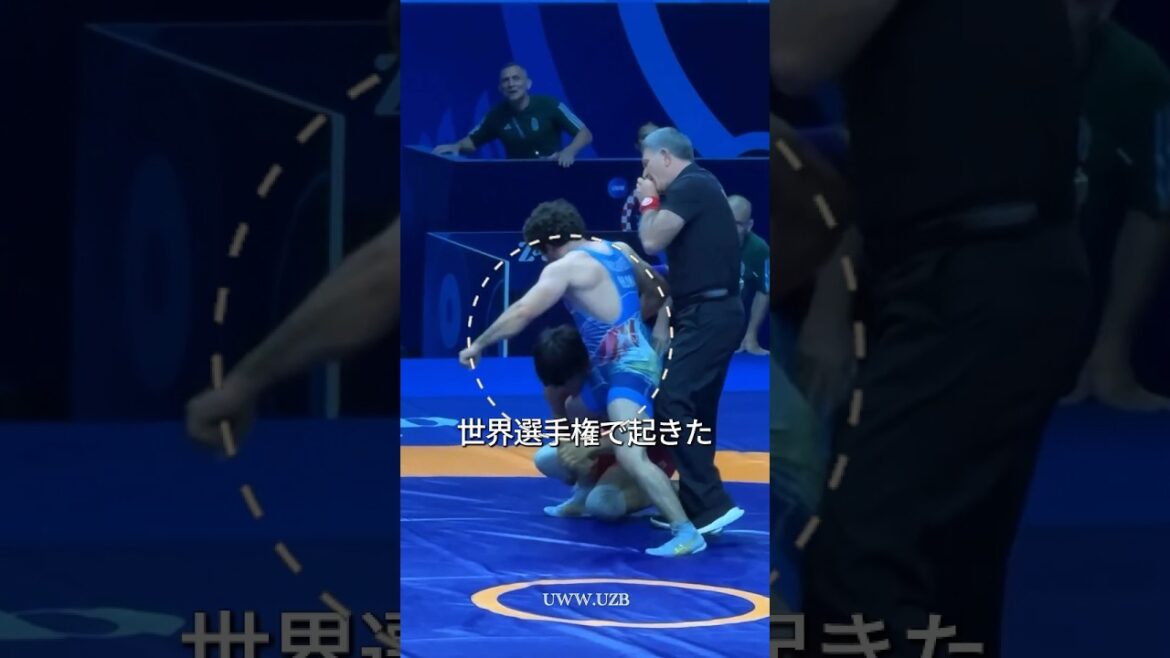 レスリングせず拳を振るった選手