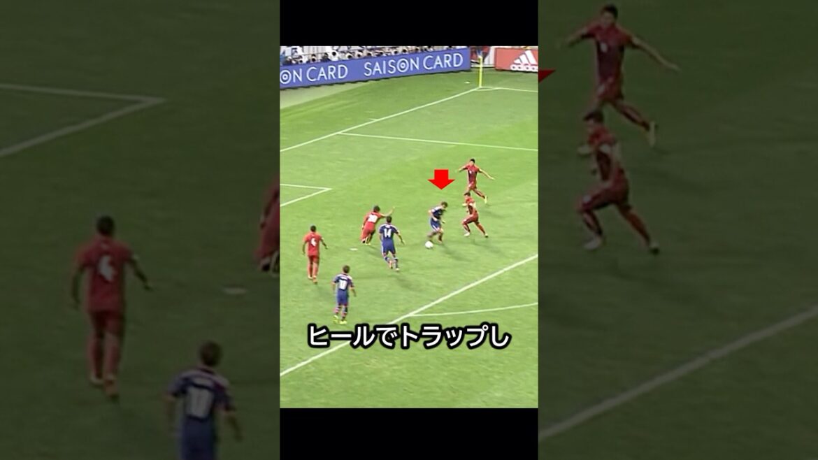 無敵コンビだ！本田圭佑と岡崎慎司の最強コンビプレーからゴールを叩き込んだ日！ #サッカー