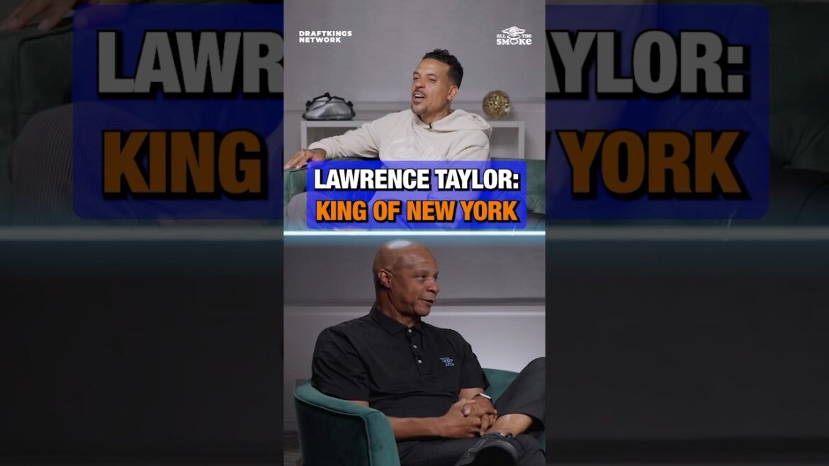 ローレンス・テイラーは 1980 年代のニューヨークのキングでした⚡️👀