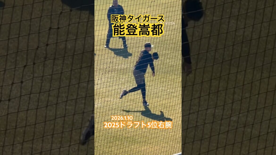 #能登嵩都 #ドラフト #阪神タイガース #甲子園 #オイシックス