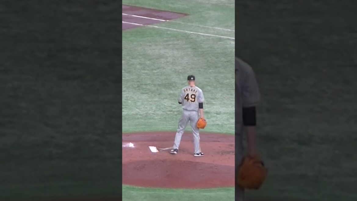 【阪神】大竹耕太郎ピッチングフォーム＜巨人 対 阪神  2024年3月30日＞