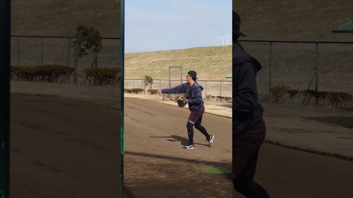 柿沼友哉 選手 スローイング練習 新人合同自主トレ八日目 2026.1.19 柿沼友哉 選手 スローイング練習 新人合同自主トレ八日目 2026.1.19