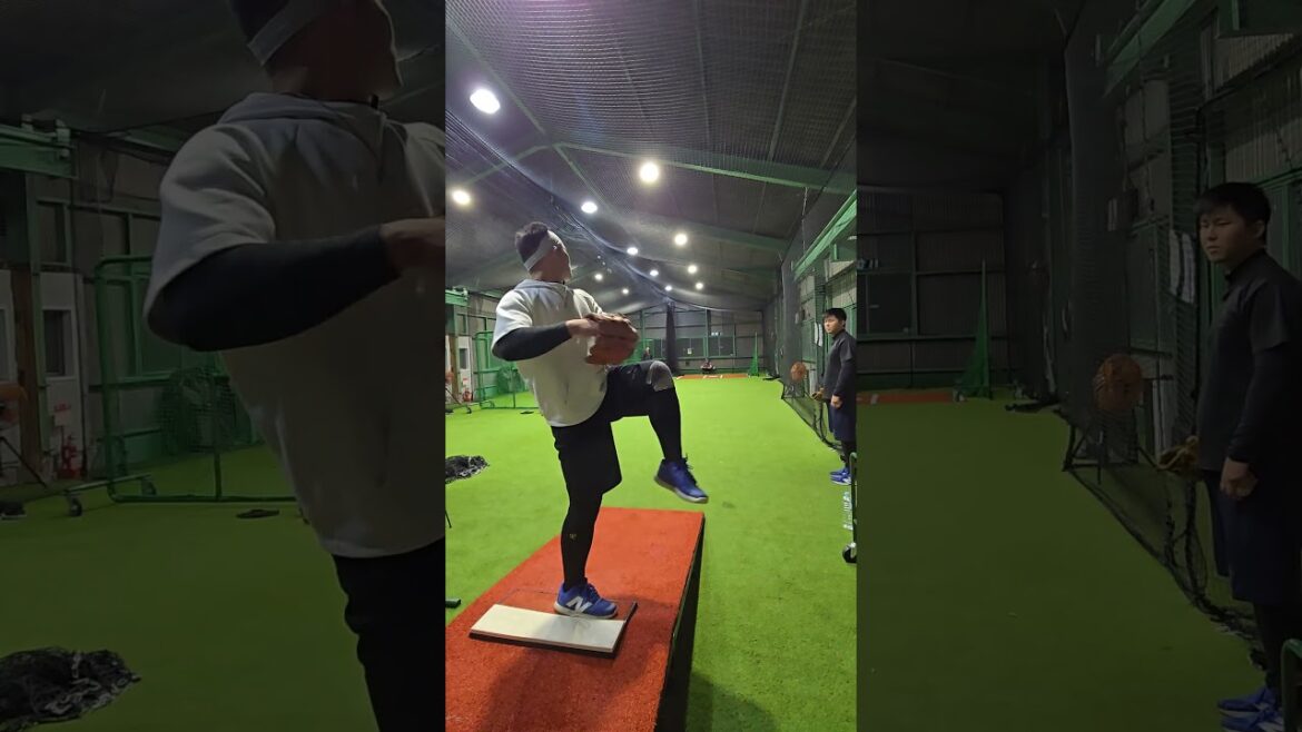 Achu投球成長に向けて動き出しています。 #shorts #baseball #野球 #ピッチング #ピッチングフォーム