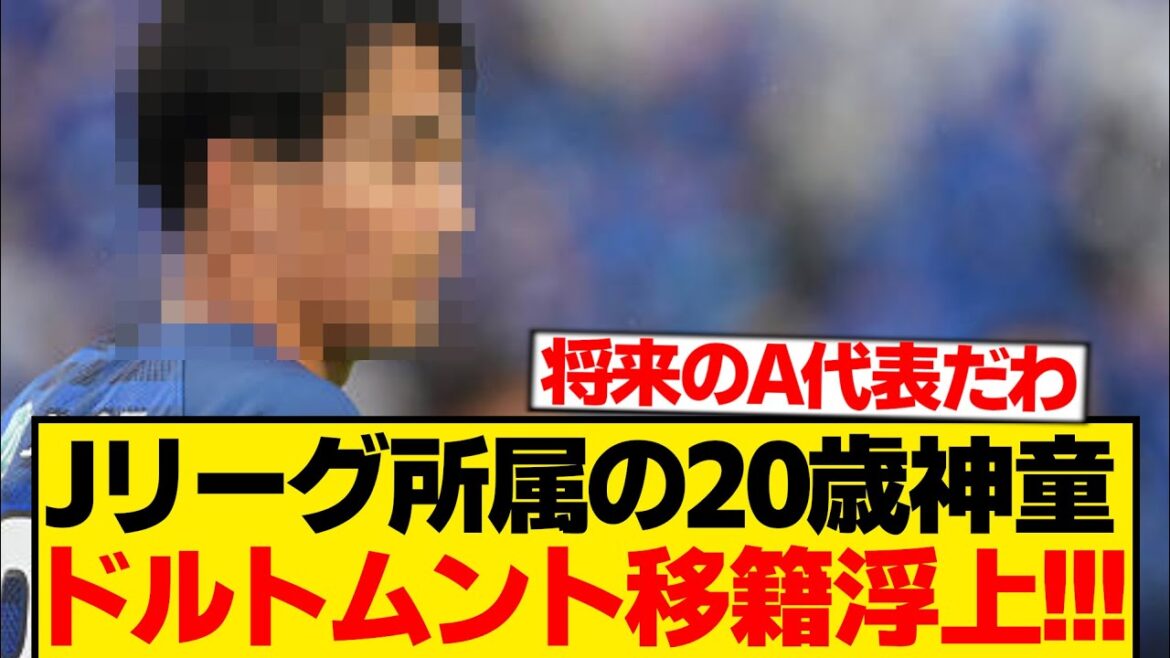 【超速報】ドルトムント、Jリーグで見つけた20歳神童を強奪報道！！！！！！
