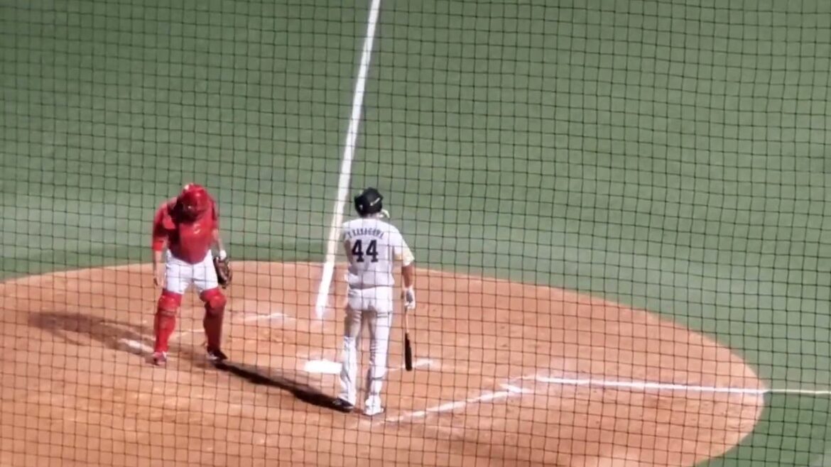 20240907　笹川吉康 登場曲【｢Light It Up(feat. Jex)｣】8回ｳﾗ　福岡ｿﾌﾄﾊﾞﾝｸﾎｰｸｽ2軍@ﾀﾏﾎｰﾑ ｽﾀｼﾞｱﾑ筑後［ｳｴｽﾀﾝ･ﾘｰｸﾞ 2軍戦］ﾀﾏｽﾀ筑後