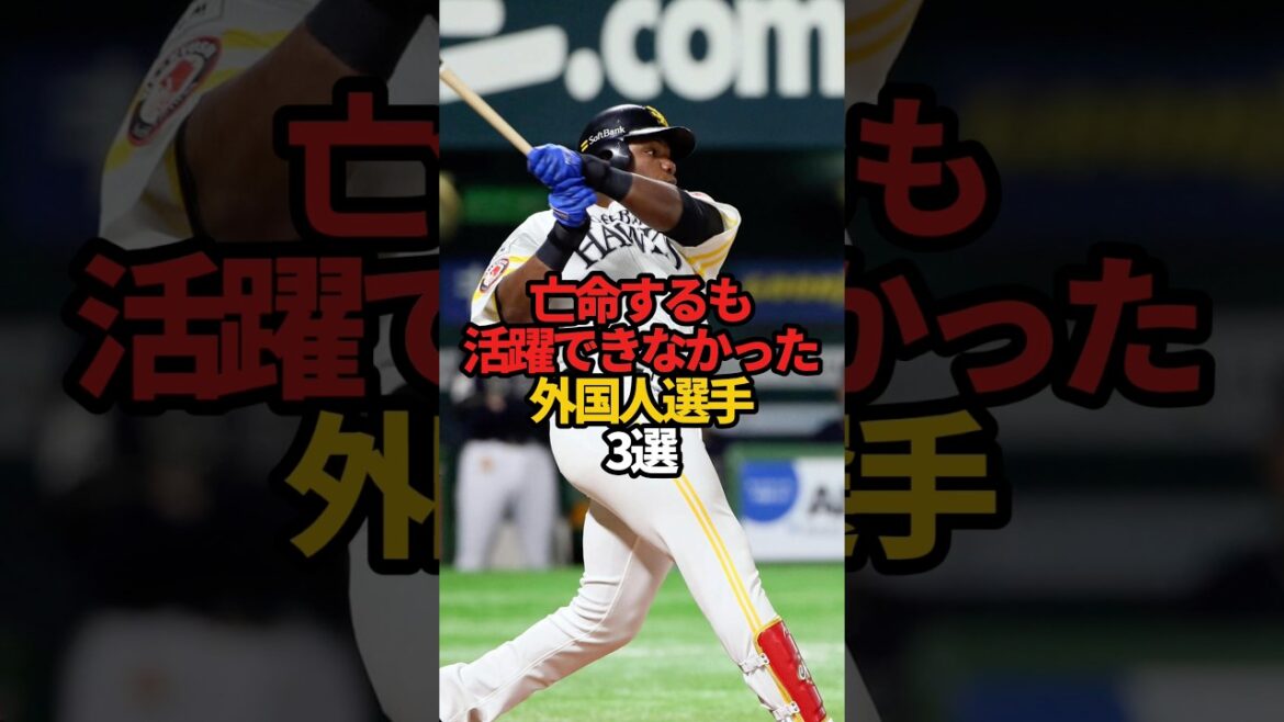 亡命するも活躍できなかった外国人選手 3選#sports #shorts #プロ野球 #野球 #やきゅスト