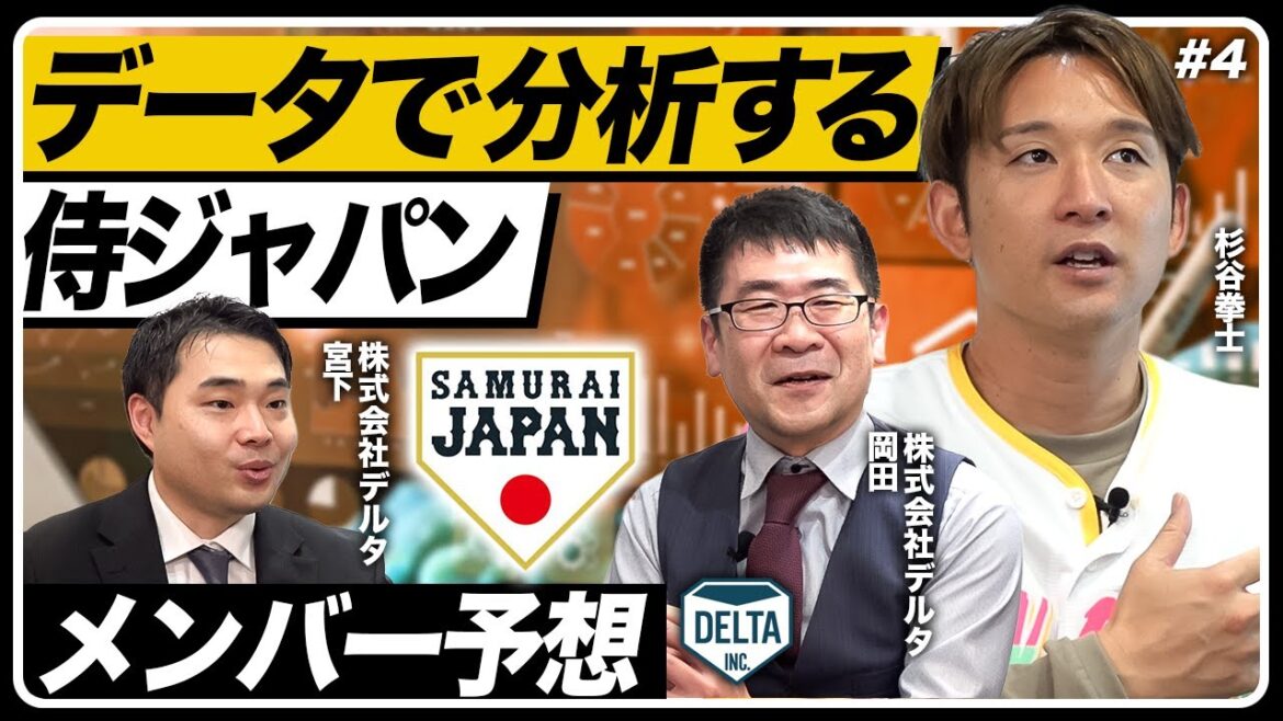 【WBCメンバー予想】データで見えた！侍JAPANの最適な打順が明らかに！？