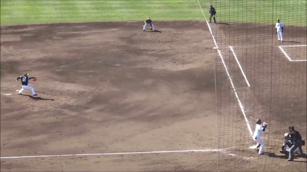 田浦文丸 vs 正木智也（ホークス2025春季キャンプ・紅白戦）